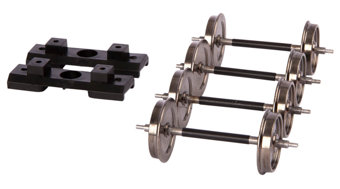 2-Rail Conversion Kit 70t Roller Bearing Trucks