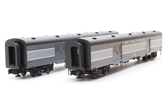 Passenger baggage cars 'New York Central' 9112 & 9125 - pack of 2
