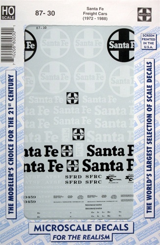 Santa Fe Freight Cars (1972-1988)