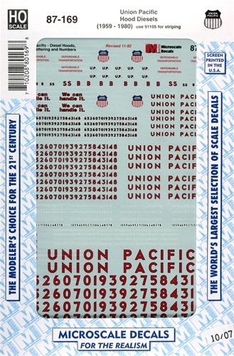 Union Pacific Hood Diesels (1959-1980)