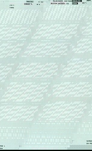 Burlington Northern Diesel Nose Stripes