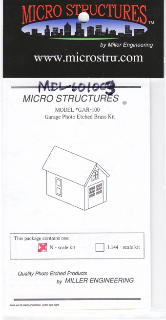 One-Car Garage Kit (d)