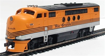 FTA EMD of the Rio Grande - unnumbered - digital fitted