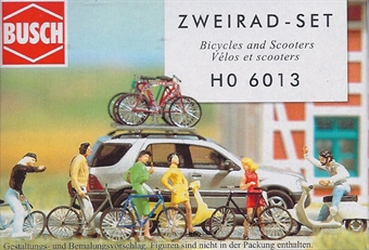 Ho Bicycles/scooters HO scale