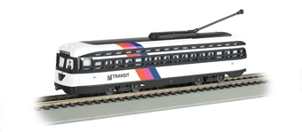 PCC Streetcar, New Jersey Transit #23 - digital sound fitted