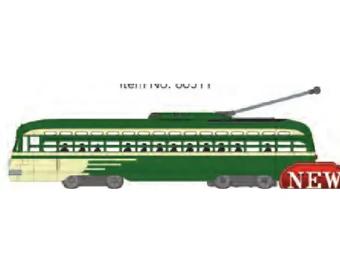 PCC Streetcar - DCC Ready - Painted Scale