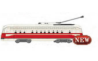 PCC Streetcar - DCC Ready  - Painted Scale