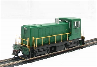 70-tonner GE green - unnumbered - digital fitted