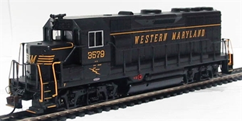 GP35 EMD 3579 of the Western Maryland - digital fitted