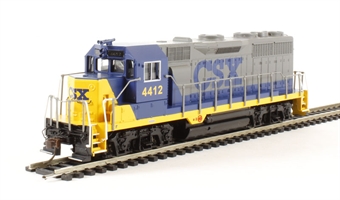 GP35 EMD 4412 of the CSX - digital fitted