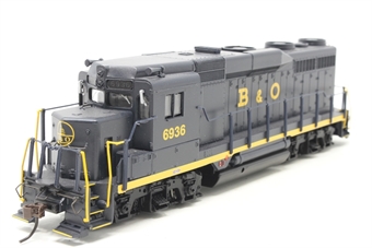 GP30 EMD 6936 of the Baltimore & Ohio - digital fitted