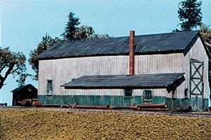 Illinois Terminal East Belt Single-Bay Engine House Kit
