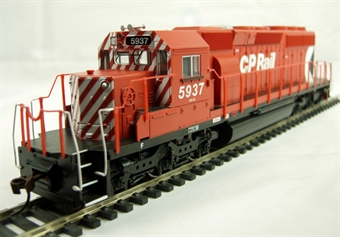 SD40-2 EMD 5937 of the Canadian Pacific Railway - digital fitted