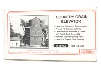 Country grain elevator - laser cut kit