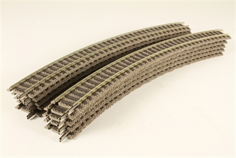 Pack of 10 Curved Profi Track