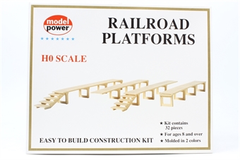 Railroad platform kit