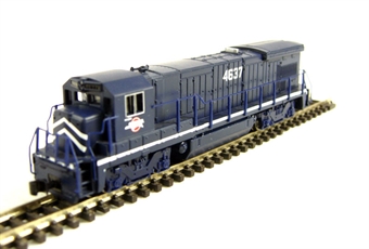 B23-7 GE 4637 of the Missouri Pacific