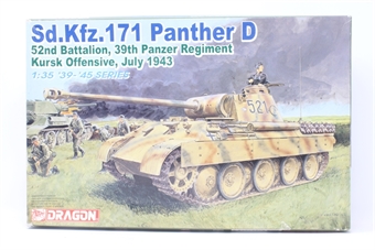 Sd.Kfz. 171 Panther D 52nd Battalion, 39th Panzer Regiment (Kursk Offensive, July 1943)