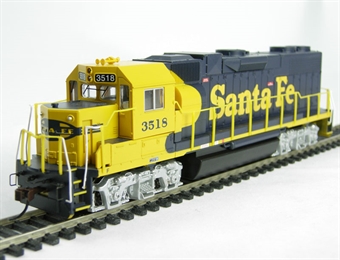 GP39-2 EMD 3518 of the Santa Fe
