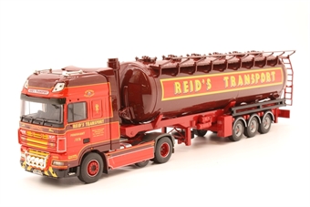 DAF XF 105 SSC with Bulk Tanker Trailer - 'Reid's Transport'