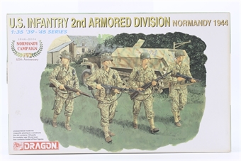U.S. Infantry 2nd Armored Division Normandy 1944