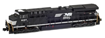 ES44AC of the Norfolk Southern 8107