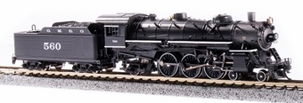 USRA Light Pacific 4-6-2 560 of the Gulf Mobile & Ohio - digital sound fitted