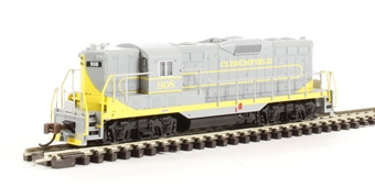 GP7 EMD 908 of the Clinchfield - digital fitted