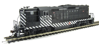 GP9 EMD 2876 of the Santa Fe - digital fitted