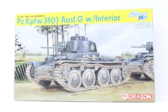 Pz.Kpfw. 38(t) Ausf. G w/Interior