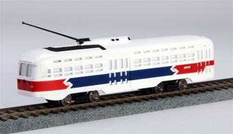 PCC Streetcar in Philadelphia SEPTA livery