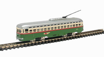 PCC Streetcar in Pacific electric, N scale (motorised)