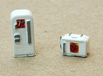 Mini Custom Soda Machine Set 7 Up