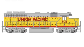 GP40 EMD 508 of the Union Pacific