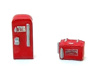 Mini Custom Soda Machine Set RC Cola