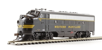 F7A EMD of the Western Maryland - unnumbered
