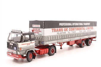 Volvo F88 with curtainside trailer 'Bob Carter - Trans UK Continental Ltd.' - Exclusive to Tekno Historic Club