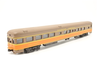 1930 85 'Smooth Side Observation Car of the Illinois Central Railroad