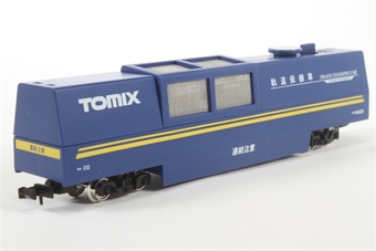 Multi-Rail Motorised Cleaning Car in Blue