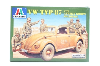 VW Type 87 with Afrika Korps soldiers