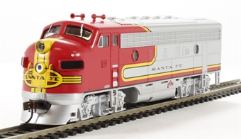F7A EMD of the Santa Fe - unnumbered - digital sound fitted