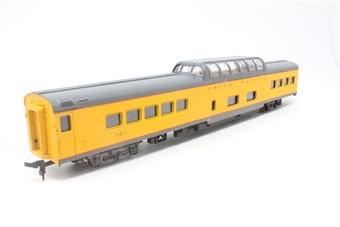 85' Vista dome passenger car of the Union Pacific Railroad 7011