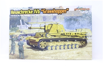 Heuschrecke IVb "Grasshopper" 10.5cm le.F.H. 18/6(Sf.) auf Gesch++etzwagen III/IV