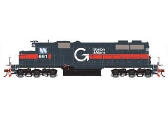 SD39 EMD 691 of the Guilford/Boston and Maine - digital sound fitted