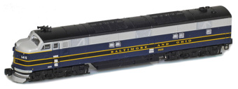 EMD E7A Diesel Locomotive of the Baltimore and Ohio 1415