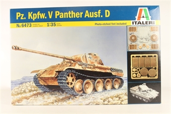SdKfz V Panther Ausf D with photo etched parts