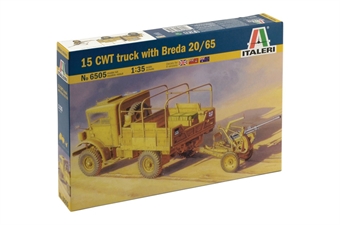 15cwt truck with Breda 20/65 gun with Allied marking transfers