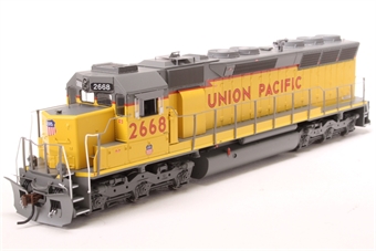 SD45 EMD 2668 of the Union Pacific - digital sound fitted
