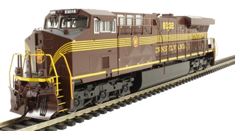 ES44AC GE 8102 of the Pennsylvania Railroad - digital sound fitted