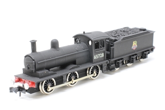Class J25 0-6-0 65728 in BR Black